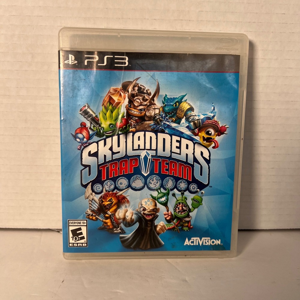 Skylanders Trap Team Sony PlayStation 3 PS3 Game Activision 2014 BLUS-31442